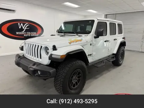 White 2023 Jeep Wrangler Willys for sale in Baxley, GA