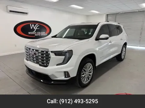 White 2024 GMC Acadia FWD Denali for sale in Baxley, GA