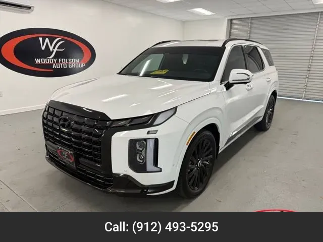 White 2024 Hyundai Palisade Calligraphy Night Edition for sale in Baxley, GA