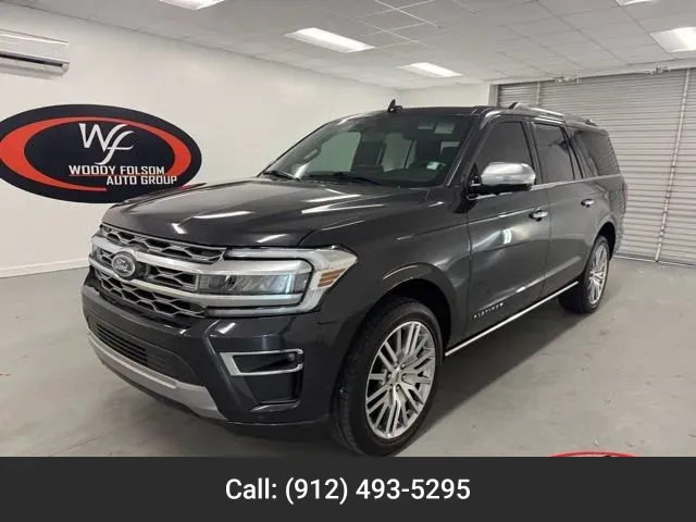 Gray 2024 Ford Expedition Max Platinum for sale in Baxley, GA