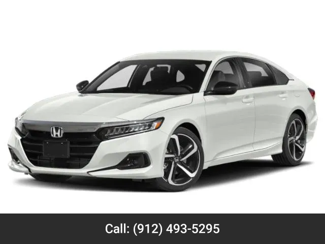 White 2022 Honda Accord Sedan Sport for sale in Baxley, GA