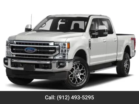 White 2021 Ford Super Duty F-250 SRW LARIAT for sale in Baxley, GA