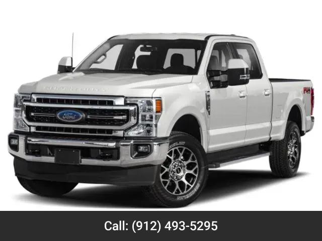 White 2021 Ford Super Duty F-250 SRW LARIAT for sale in Baxley, GA
