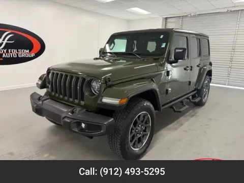 Green 2021 Jeep Wrangler Unlimited 80th Anniversary for sale in Baxley, GA