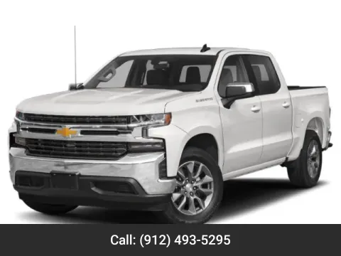 White 2021 Chevrolet Silverado 1500 LT for sale in Baxley, GA