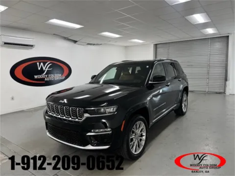 Black 2022 Jeep Grand Cherokee 4xe Summit for sale in Baxley, GA