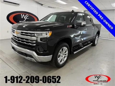 Black 2022 Chevrolet Silverado 1500 LTZ for sale in Baxley, GA