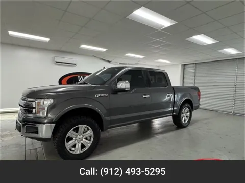 Gray 2020 Ford F-150 LARIAT for sale in Baxley, GA