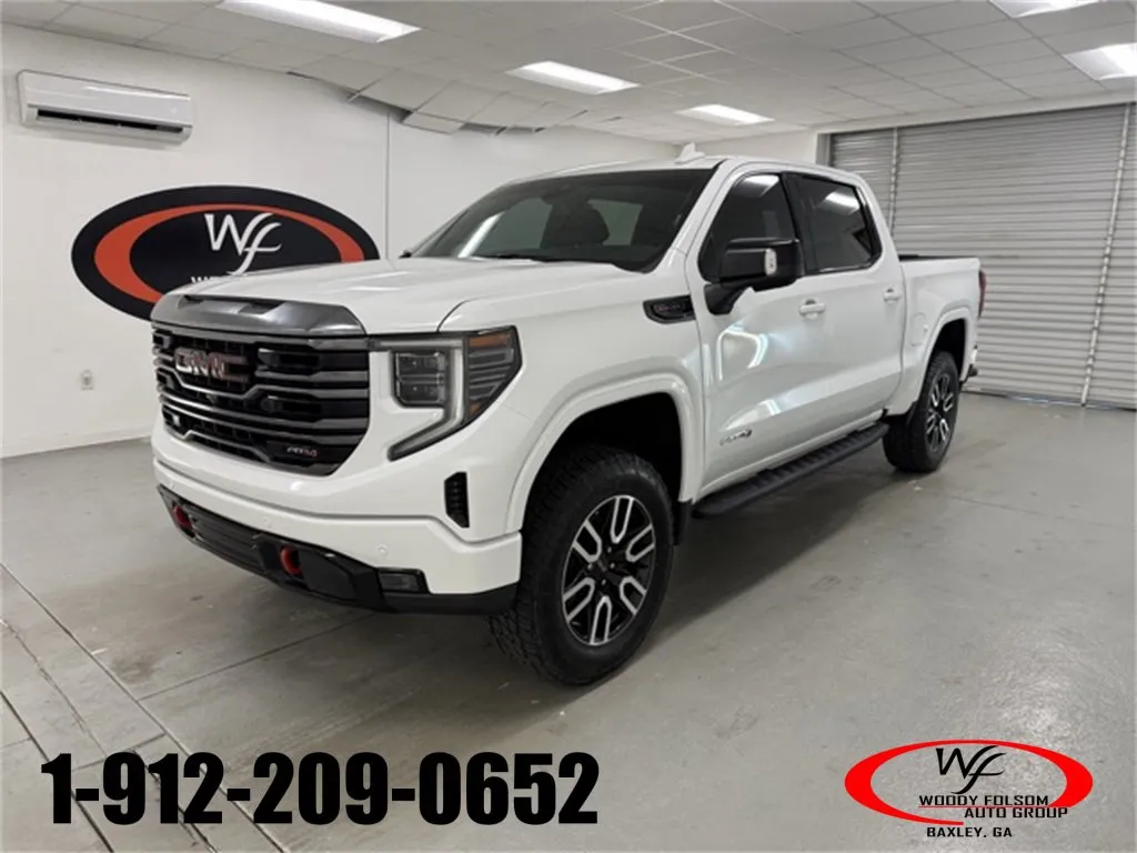 White 2022 GMC Sierra 1500 AT4 for sale in Baxley, GA