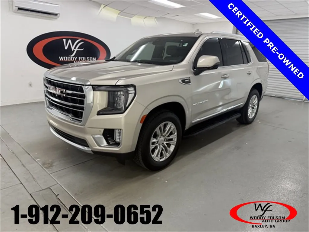 Beige 2022 GMC Yukon SLT for sale in Baxley, GA