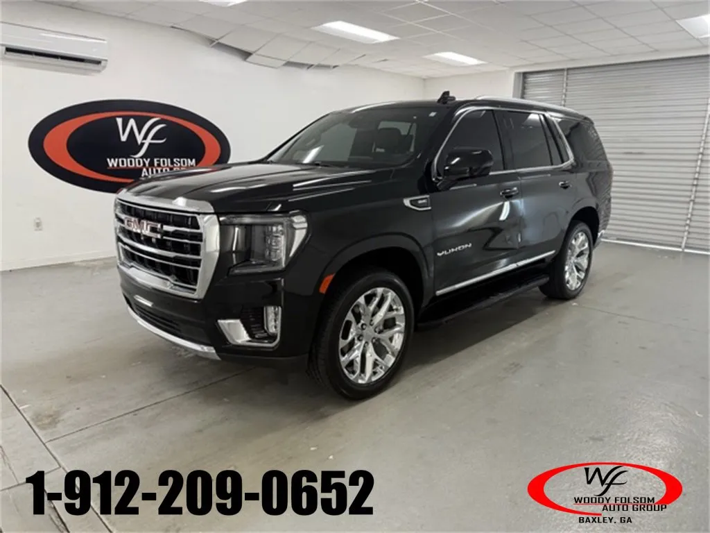 Black 2021 GMC Yukon SLT for sale in Baxley, GA