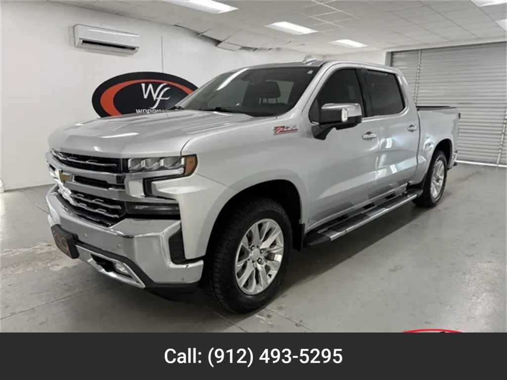 Silver 2021 Chevrolet Silverado 1500 LTZ for sale in Baxley, GA