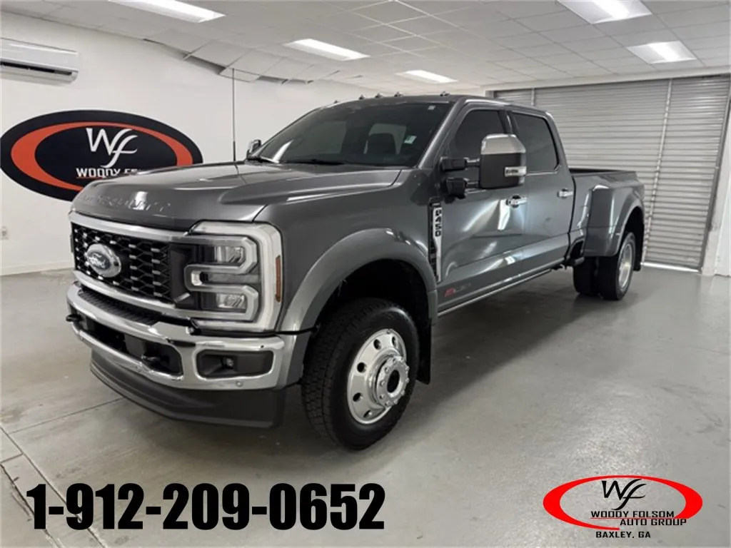 Gray 2025 Ford Super Duty F-450 DRW LARIAT for sale in Baxley, GA