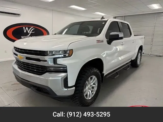 White 2019 Chevrolet Silverado 1500 LT for sale in Baxley, GA