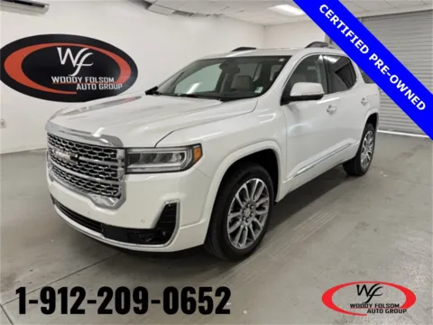 White 2023 GMC Acadia Denali for sale in Baxley, GA