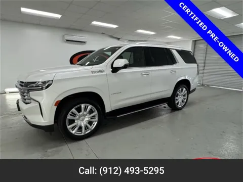 White 2022 Chevrolet Tahoe High Country for sale in Baxley, GA