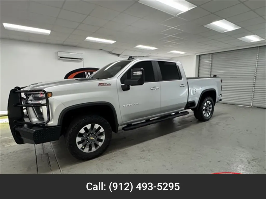 Silver 2022 Chevrolet Silverado 2500HD LT for sale in Baxley, GA