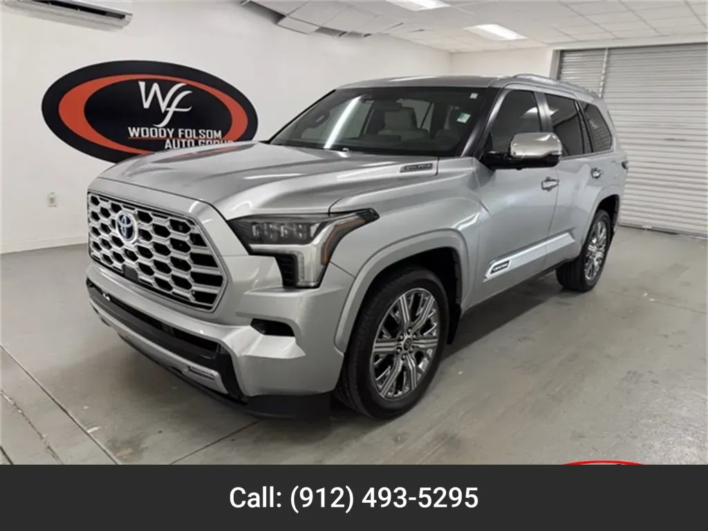 Silver 2024 Toyota Sequoia Platinum for sale in Baxley, GA