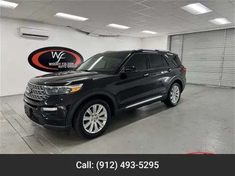 Black 2021 Ford Explorer Limited for sale in Baxley, GA