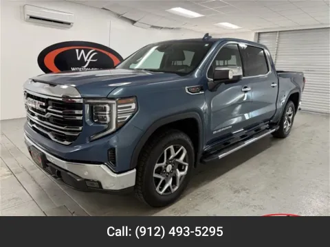 Blue 2024 GMC Sierra 1500 SLT for sale in Baxley, GA