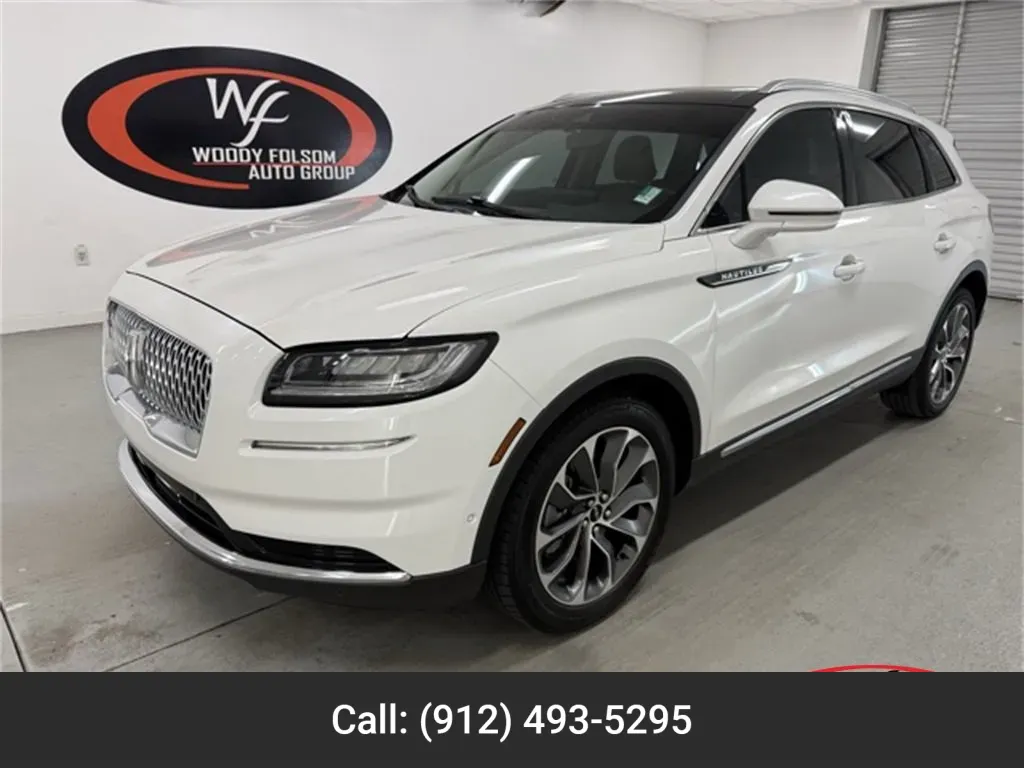 White 2022 Lincoln Nautilus Reserve for sale in Baxley, GA