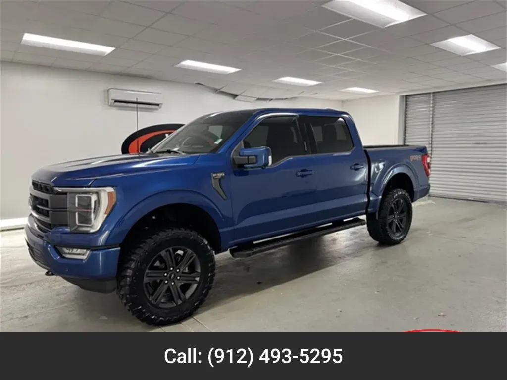 Blue 2023 Ford F-150 LARIAT for sale in Baxley, GA