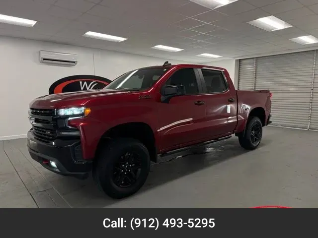 Red 2022 Chevrolet Silverado 1500 LTD LT Trail Boss for sale in Baxley, GA