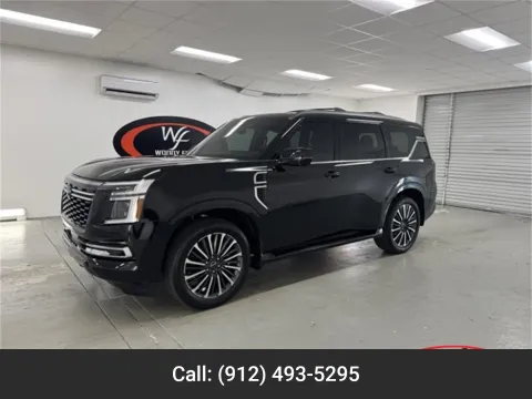 Black 2025 Nissan Armada Platinum Reserve for sale in Baxley, GA