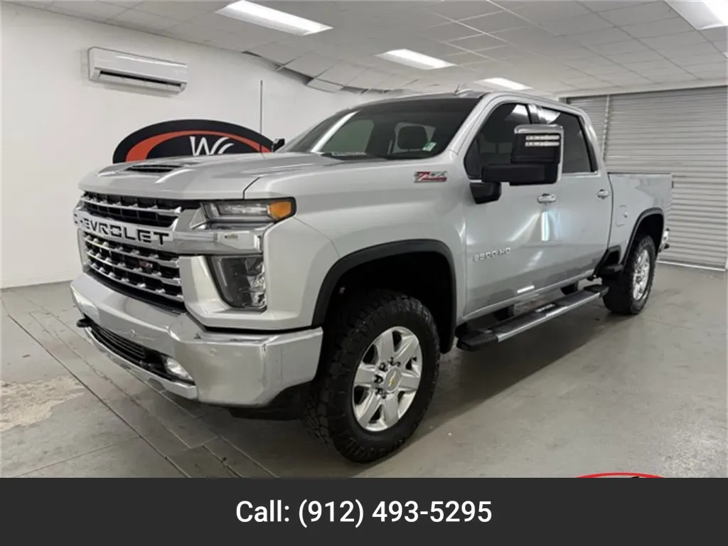 Silver 2022 Chevrolet Silverado 2500HD LTZ for sale in Baxley, GA