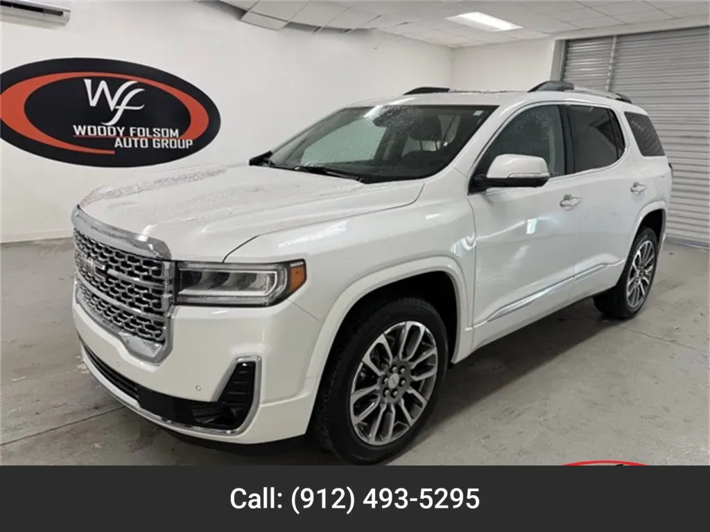 White 2021 GMC Acadia Denali for sale in Baxley, GA