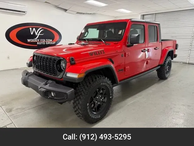 Red 2026 Jeep Gladiator Willys for sale in Baxley, GA