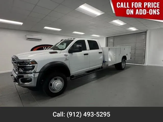 White 2026 Ram 5500 Chassis Cab Tradesman for sale in Baxley, GA