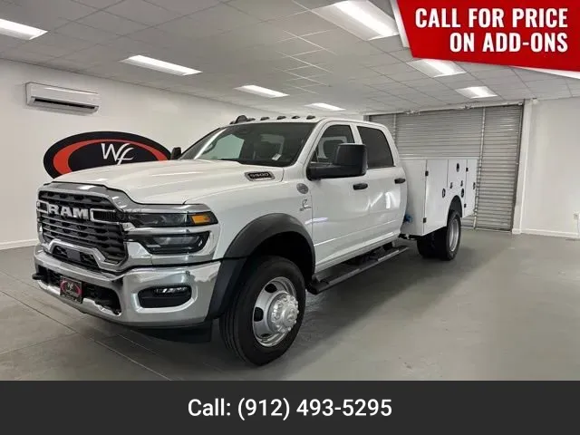 White 2026 Ram 5500 Chassis Cab Tradesman for sale in Baxley, GA