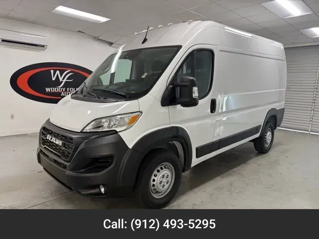 White 2025 Ram ProMaster Cargo Van Tradesman for sale in Baxley, GA