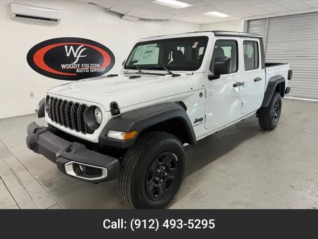 White 2026 Jeep Gladiator Sport for sale in Baxley, GA