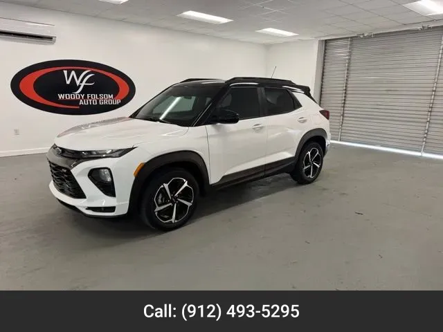 White 2023 Chevrolet Trailblazer RS for sale in Baxley, GA