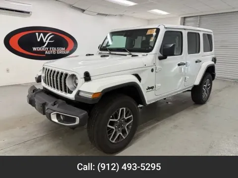 White 2025 Jeep Wrangler Sahara for sale in Baxley, GA