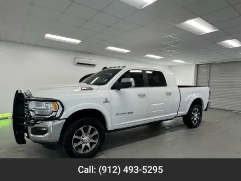 White 2022 Ram 3500 Longhorn for sale in Baxley, GA