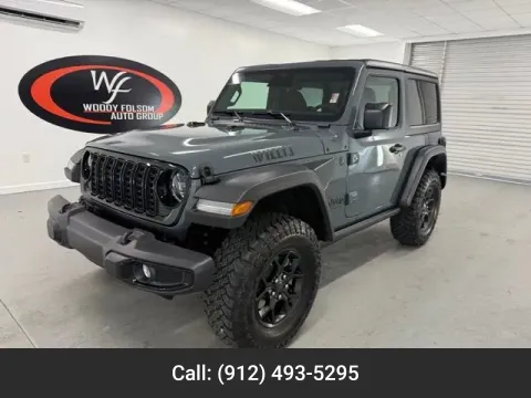 Blue 2026 Jeep Wrangler Willys for sale in Baxley, GA