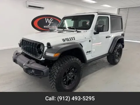 White 2026 Jeep Wrangler Willys for sale in Baxley, GA