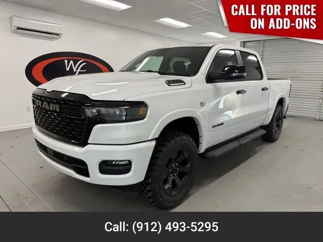 White 2026 Ram 1500 Big Horn for sale in Baxley, GA