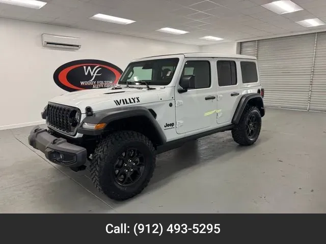 White 2026 Jeep Wrangler Willys for sale in Baxley, GA