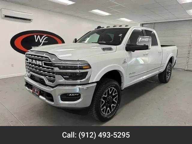 White 2026 Ram 3500 Limited for sale in Baxley, GA