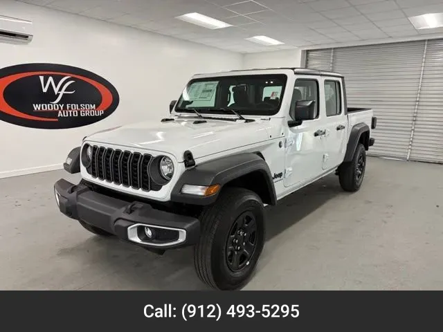 White 2026 Jeep Gladiator Sport for sale in Baxley, GA