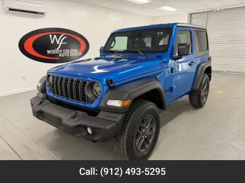 Blue 2026 Jeep Wrangler Sport S for sale in Baxley, GA