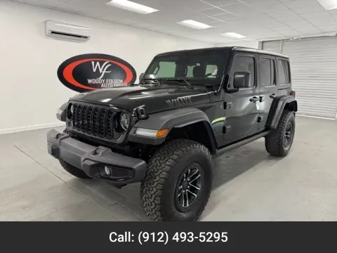 Black 2026 Jeep Wrangler Willys for sale in Baxley, GA
