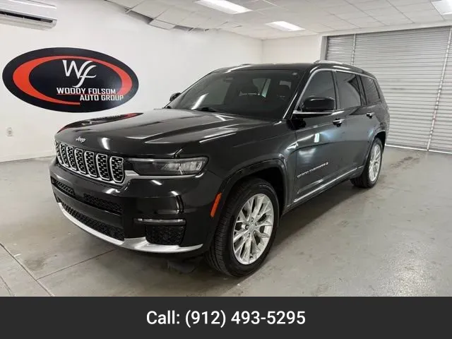 Black 2021 Jeep Grand Cherokee L Summit for sale in Baxley, GA