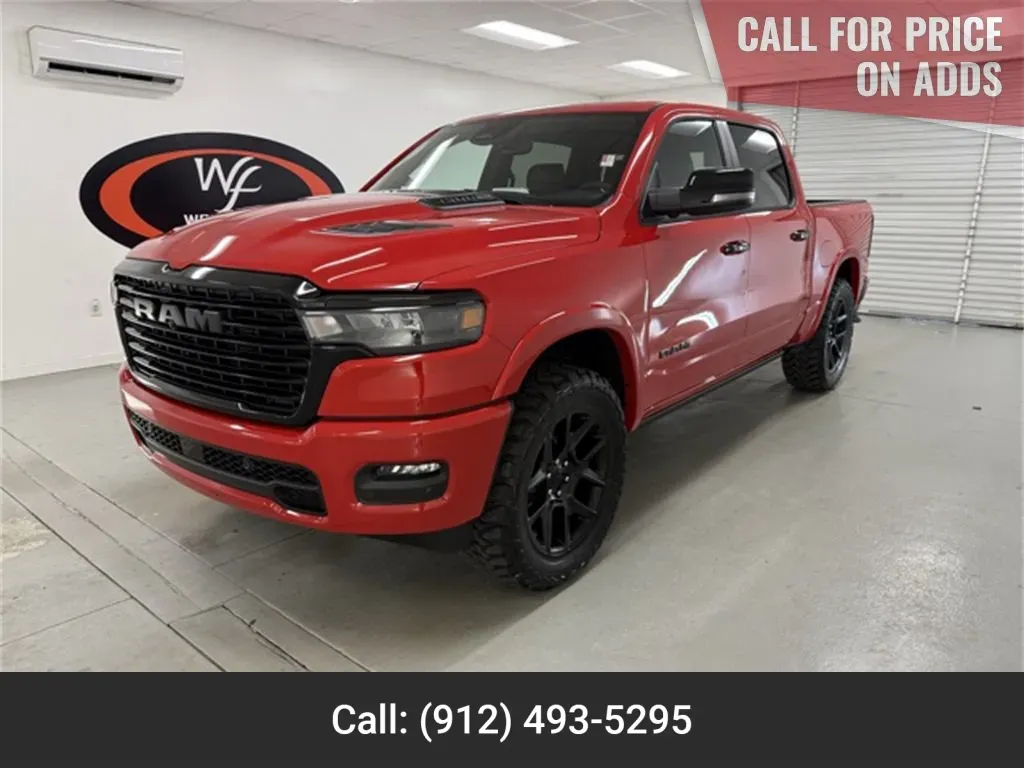 Red 2025 Ram 1500 Laramie for sale in Baxley, GA