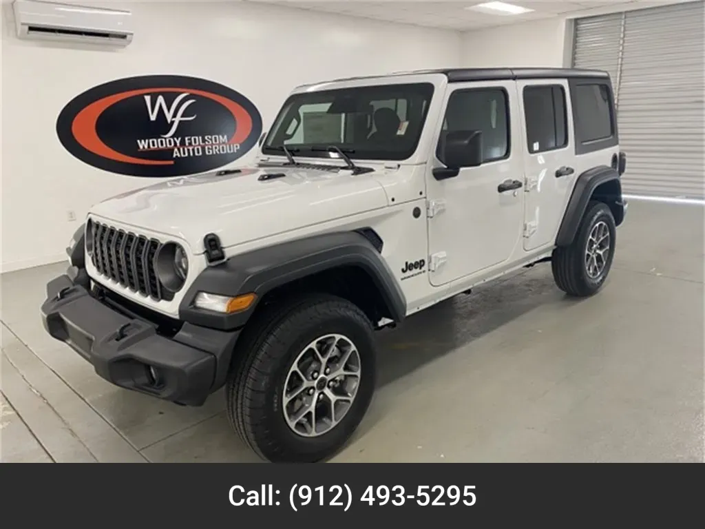 White 2025 Jeep Wrangler Sport S for sale in Baxley, GA