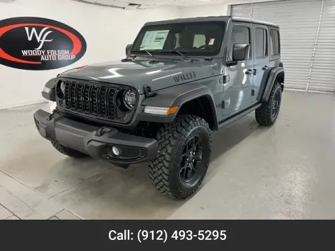 Blue 2025 Jeep Wrangler Willys for sale in Baxley, GA